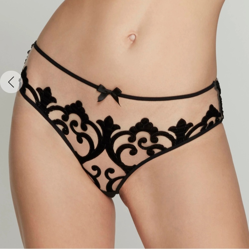 Agent Provocateur Haylie Nude and Black Brief